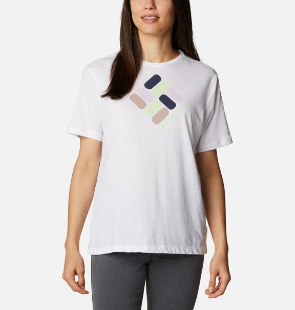 Columbia Bluebird Day T-Shirt Women White USA (US1985733)